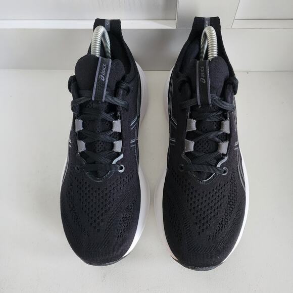 Asics Women's Size 7 Gel Nimbus 26 Black/Graphite Running Shoes Sneakers EUC - Picture 2 of 9